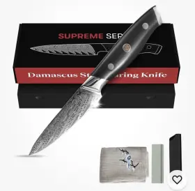855173008717 MASTER MAISON Damascus Steel Paring Knife Box