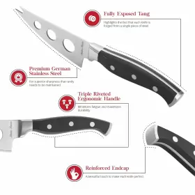 855173008755 MASTER MAISON Cheese Knife Set Steel Knives #3