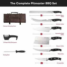 855173008793 MASTER MAISON Kitchen Knife Set Bbq Knives Chef #2