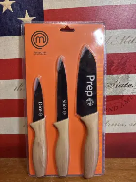 720297454486 MASTERCHEF Kitchen Knife Set Paring Utility