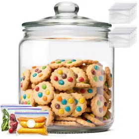 B0DYDW6NJG MASTERTOP Glass Jar Lid Airtight Storage