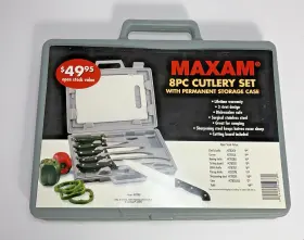 CT82 MAXAM Cutlery Set Cutting Board Storage