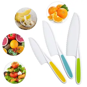 750139416431 MAZYPO Kids Kitchen Knife Set Safe Knives Fruit #3