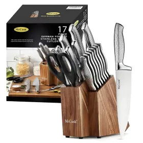 795274595702 MCCOOK Knife Tang Hammered Steel Kitche