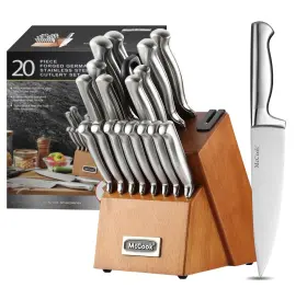VC-A4-77090 MCCOOK Kitchen Knife Steel Knives Block Set Bui