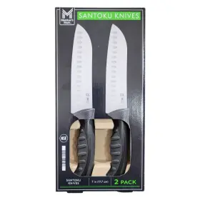 193968369415 MEMBERS Slip Handle Santoku Slicing Knife