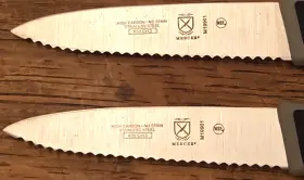 M19901 MERCER CULINARY Millennia Handle Serrated Paring #2