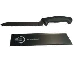 M22408 MERCER CUTLERY Offset Bread Knife Wavy Edge