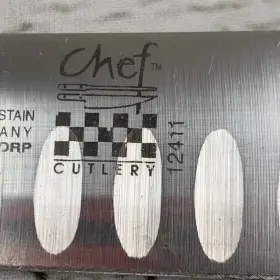 M14310 MERCER Cutlery Slicer Granton Edge Overall Lg Steel #3