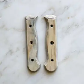 860323 MESSERMEISTER Mod Repurposed Wood Handle Set Driftwood