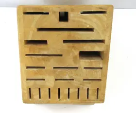 DKB-22N MESSERMEISTER Wood Knife Block Slots Lazy Susan #2