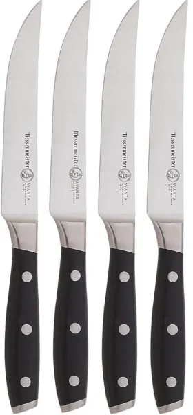 L7683-5-4S MESSERMEISTER Avanta Steel Steak Knife Set Pack