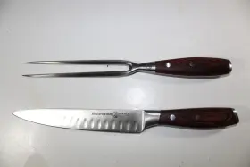 L8000-2KS MESSERMEISTER Avanta Pakkawood Kullenschliff Knife #2