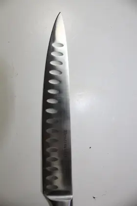 L8000-2KS MESSERMEISTER Avanta Pakkawood Kullenschliff Knife #3