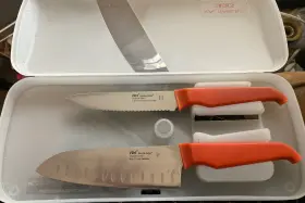 47757 MEYER CORPORATION Rachael Ray Fugi Steel Utility Knife