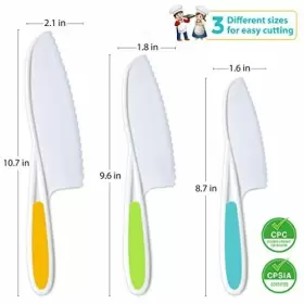 860008701503 MGS COLLECTIONS Kids Knife Set Cooking Cutting #2