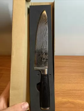 121522 MICHELANGELO Michealngelo Chef Knife Laser