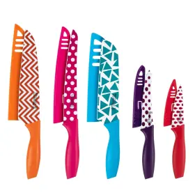614409705536 MICHELANGELO Kitchen Knife Set Sharp