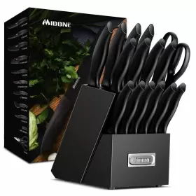 HX-17WKFS1 MIDONE Knife Set Block Kitchen