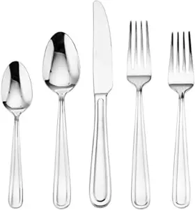 5149066 MIKASA Kelby Steel Flatware Set Service