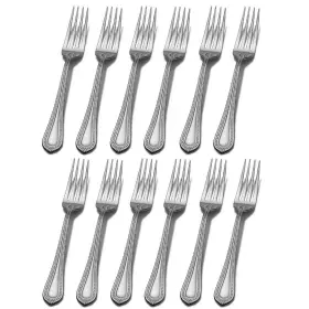 5273564 MIKASA Regent Bead Steel Dinner Fork Set