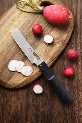 744759226556 MIKI Sharp Steel Blade Kitchen Chef Folding #3