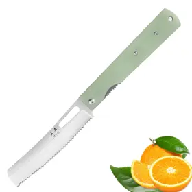 CHEF-CK04 MIKI Steel Pocket Folding Bread Knife