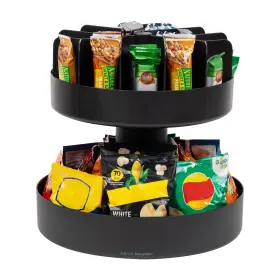 B01D1XUEN0 MIND READER Snack Carousel Countertop Organizer