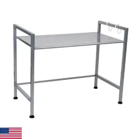 B076D3DT97 MIND READER Microwave Stand Shelf Kitchen Storage