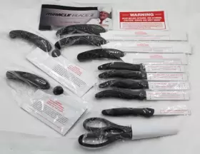 91M3RBXST2 MIRACLE BLADE Chef Knife Set Manual