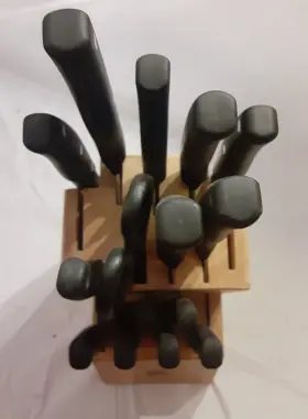 EU96M401BL01 MIRACLE BLADE Knife Set Block #2