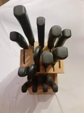 EU96M401BL01 MIRACLE BLADE Knife Set Block #3
