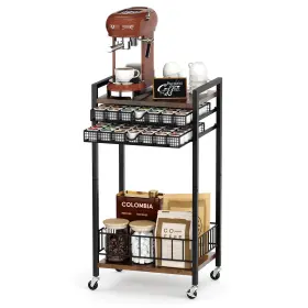 B0CMT6TV4Z MIRATINO Coffee Bar Holder Stand Station Organizer