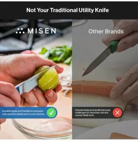 MK-1023-2 MISEN Precision Paring Knife High Carbon Steel #3