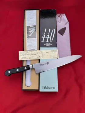 960316812017 MISONO Molybdenum Steel Gyuto Chef Knife