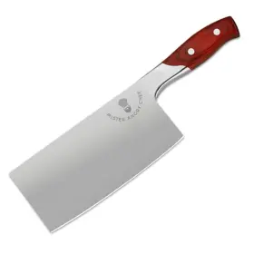 MAC2408002 MISTER ANGRY CHEF Cleaver Knife Pakka Wood Handle
