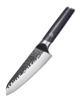 580614290876 MITSUMOTO Sakari Santoku Chef Knife Forged