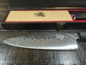 445041584523 MITSUMOTO SAKARI Gyuto Chef Knife Forged #3