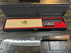 445041584523 MITSUMOTO SAKARI Gyuto Chef Knife Forged