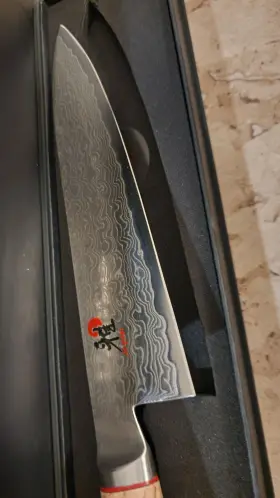 34373203 MIYABI Birchwood Chefs Knife Twice #3