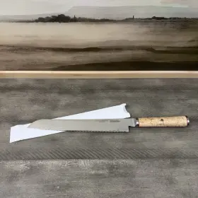 34376-230 MIYABI Williams Sonoma Birchwood Bread Knife