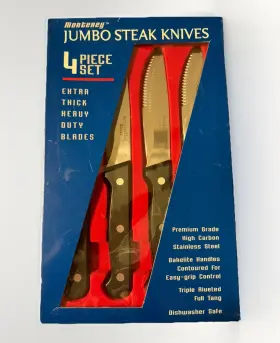 66100 MONTEREY Steel Steak Knives Set High Carbon