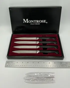 CUTST4 MONTROSE Forged Steak Knives Knife Set
