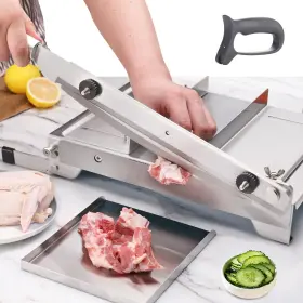 XHH-13 MOONGIANTGO Manual Frozen Meat Slicer Bone Rib Cutter