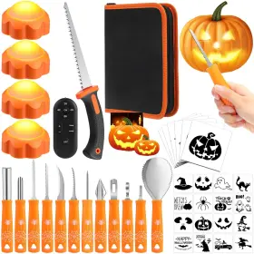 HUI-MORNINGRO-1337 MORNINGRO Halloween Pumpkin Carving Led