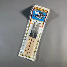 Shuckers MORTY Shucking Knives Oyster Clam Openers Wood Nos