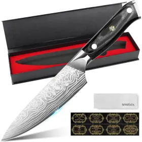 CK0401 MOSFIATA Chef Knife Sharp Kitchen High Carbon