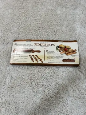 750632258781 MOUNTAIN WOODS Hardwood Fiddle Bow Bread Knife #2
