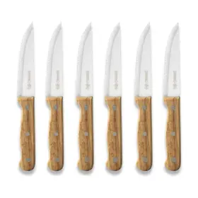 049774001011 MUNDIAL Steak Knife Set Wood Handle