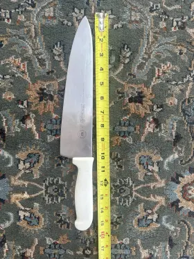 092187180033 MUNDIAL Nq Chefs Knife Blade High Carbon Nsf